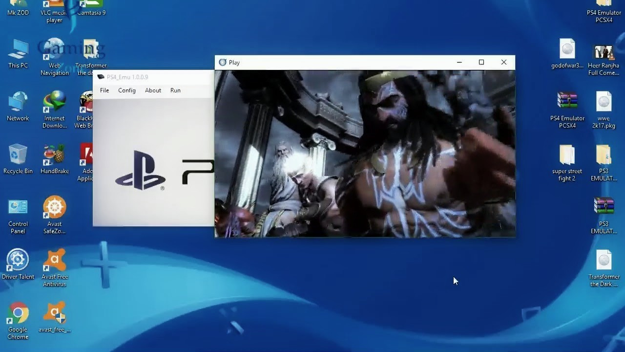 플스4 에뮬레이터 PS4 플레이스테이션 컴퓨터 실행방법