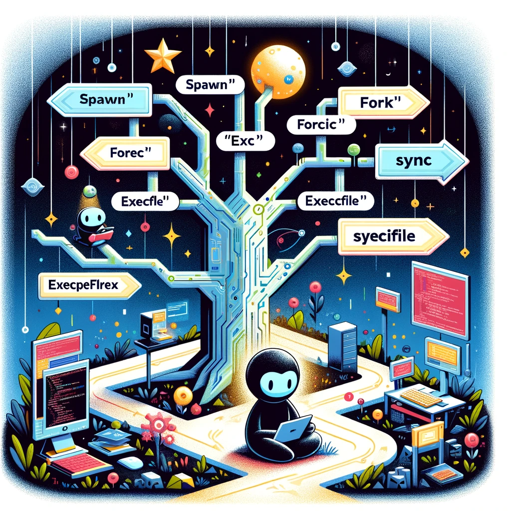 Node.js child_process