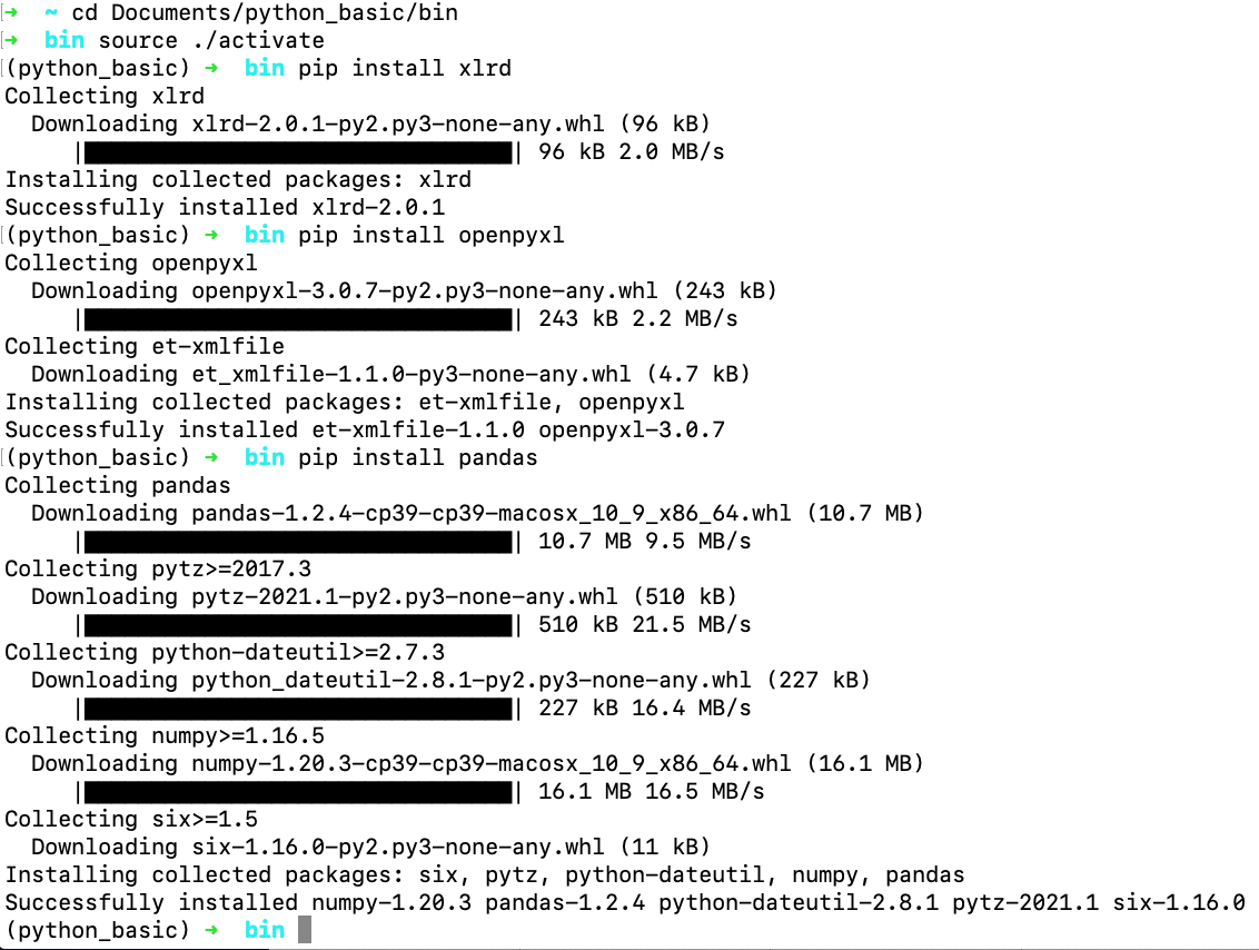 Pip Install Pandas