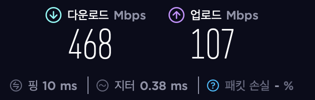 유선 메시 구성 (feat 스위치허브)