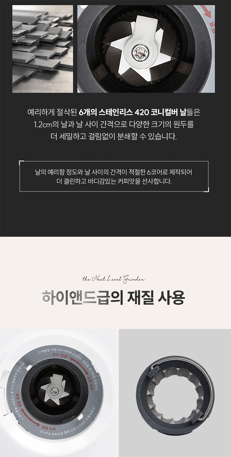 09모아 위즈웰 커피그라인더 WSG9018