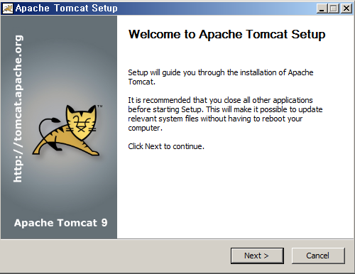 apache tomcat 8 default username and password