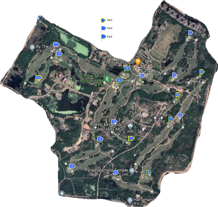 Emaar MGF Boulder hills golf club I and You