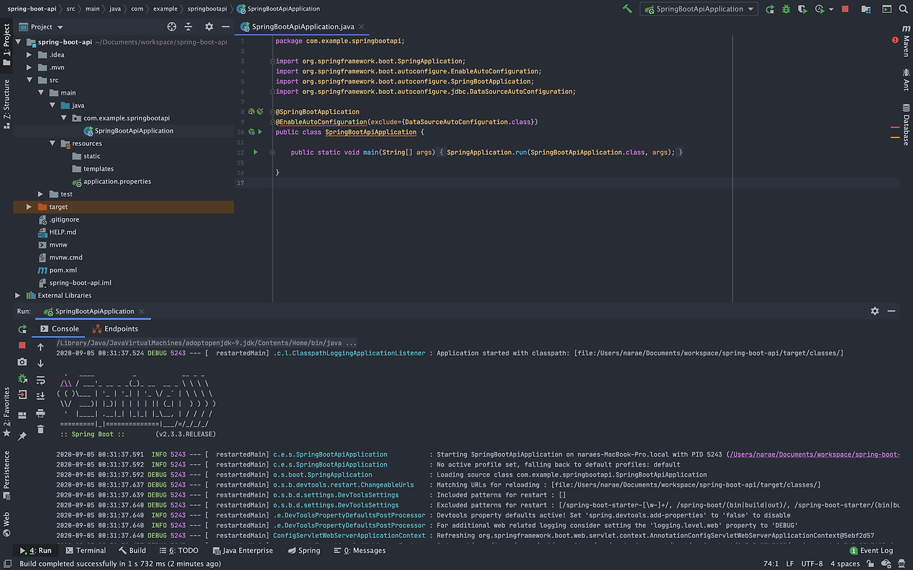 intellij-spring-boot