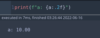 [Python] f-string 포맷팅 (소수점, 퍼센트, 부동소수점)