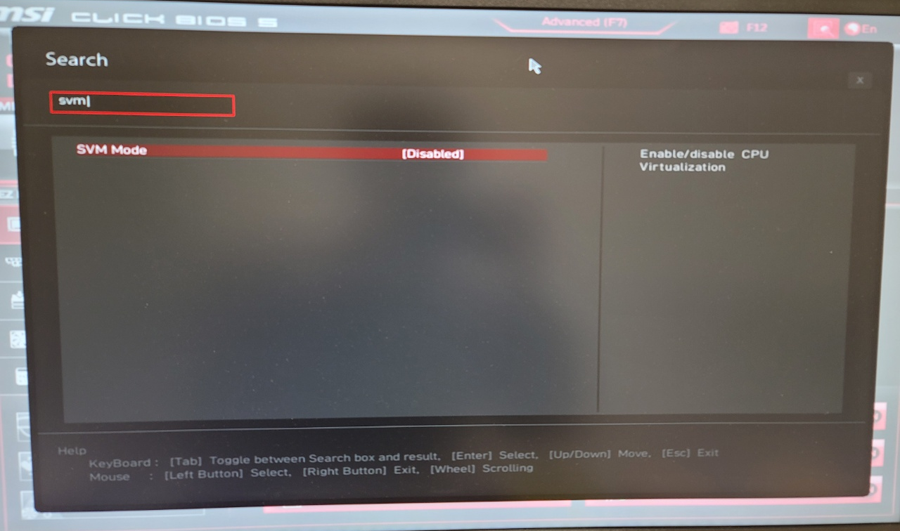 Not In A Hypervisor Partition hvp 0 verr nem not available 
