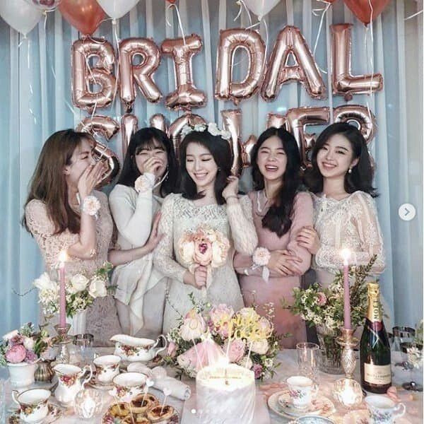 결혼 전 처녀파티 브라이덜 샤워..