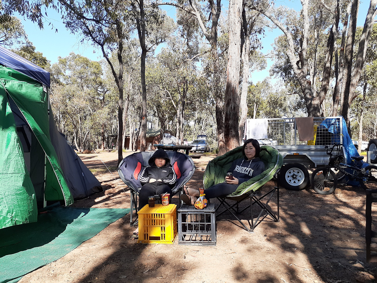 202010 Lake Leschenaultia Camping 컴백홈