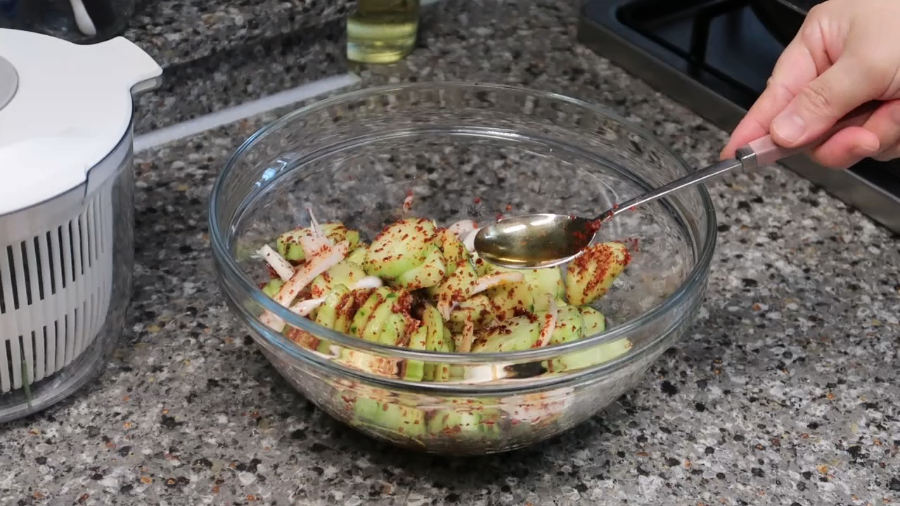 오이무침 황금레시피 부추 넣으면 더 맛있어요 (오이무침 양념 비율) 17 오이무침 양념 비율