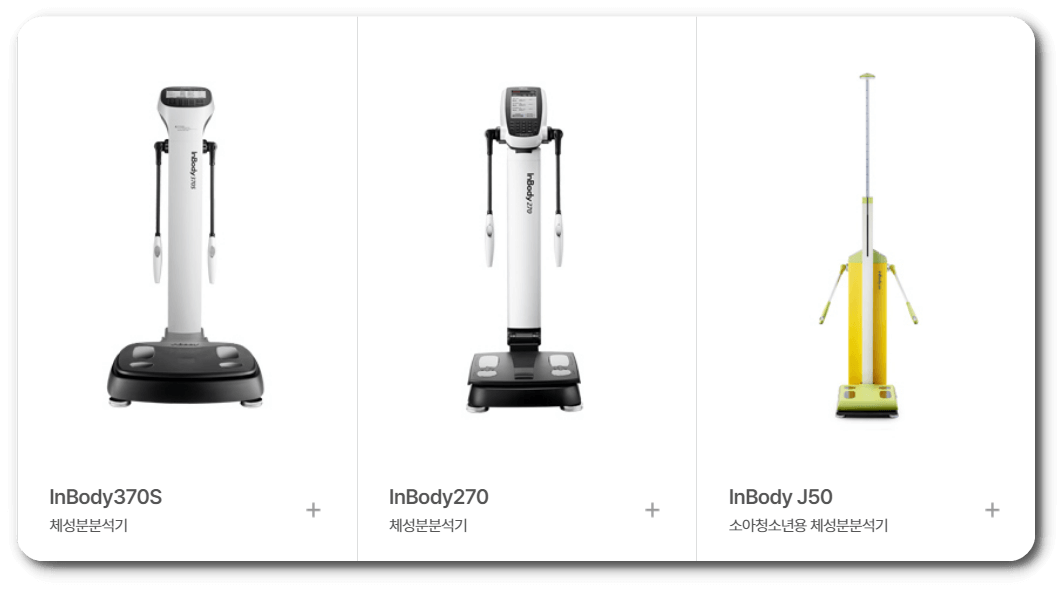 인바디 체성분 측정 원리 총정리