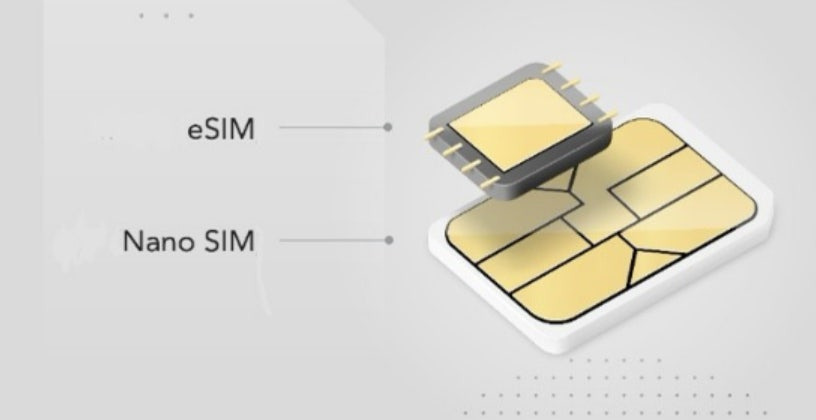 eSIM 설명 인포그래픽