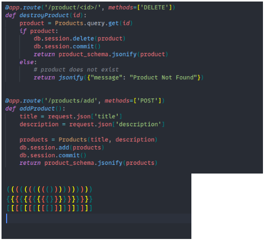 [Python] 코드 블럭, 괄호 표기, 괄호 힌트 (Code Block, Bracket Notation)