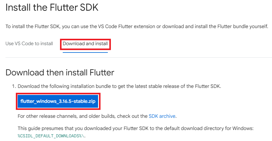 [Flutter] VSCode에서 Flutter 환경 구축하기