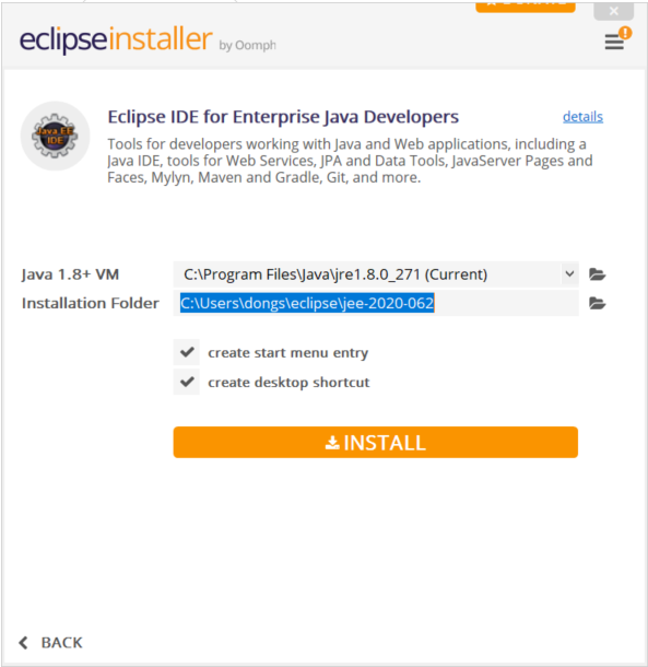 eclipse ide for enterprise java developers