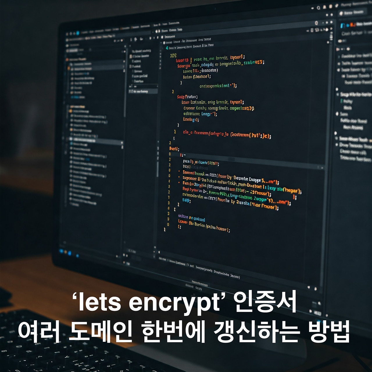 [ssl] lets encrypt 인증서 여러 도메인 한번에 갱신하는 방법