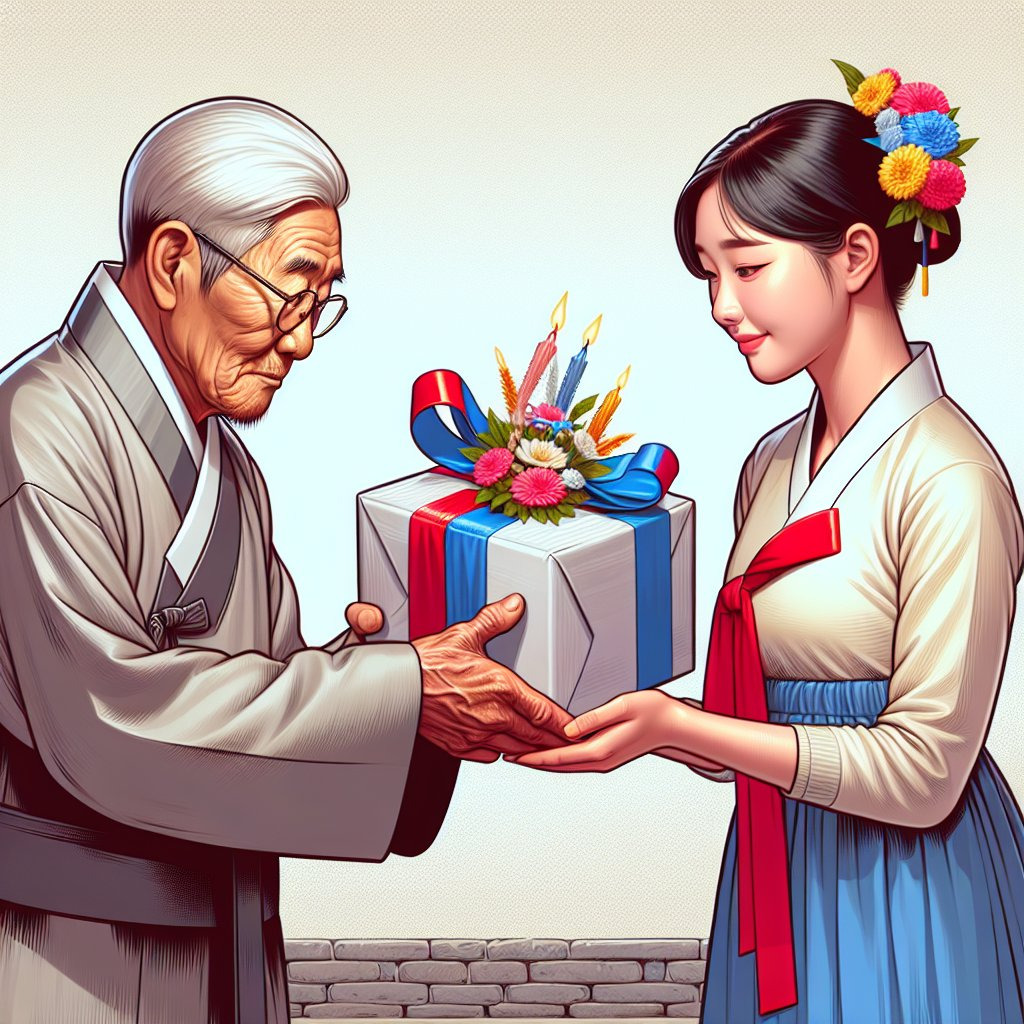 한국에서의 선물 교환 예절
