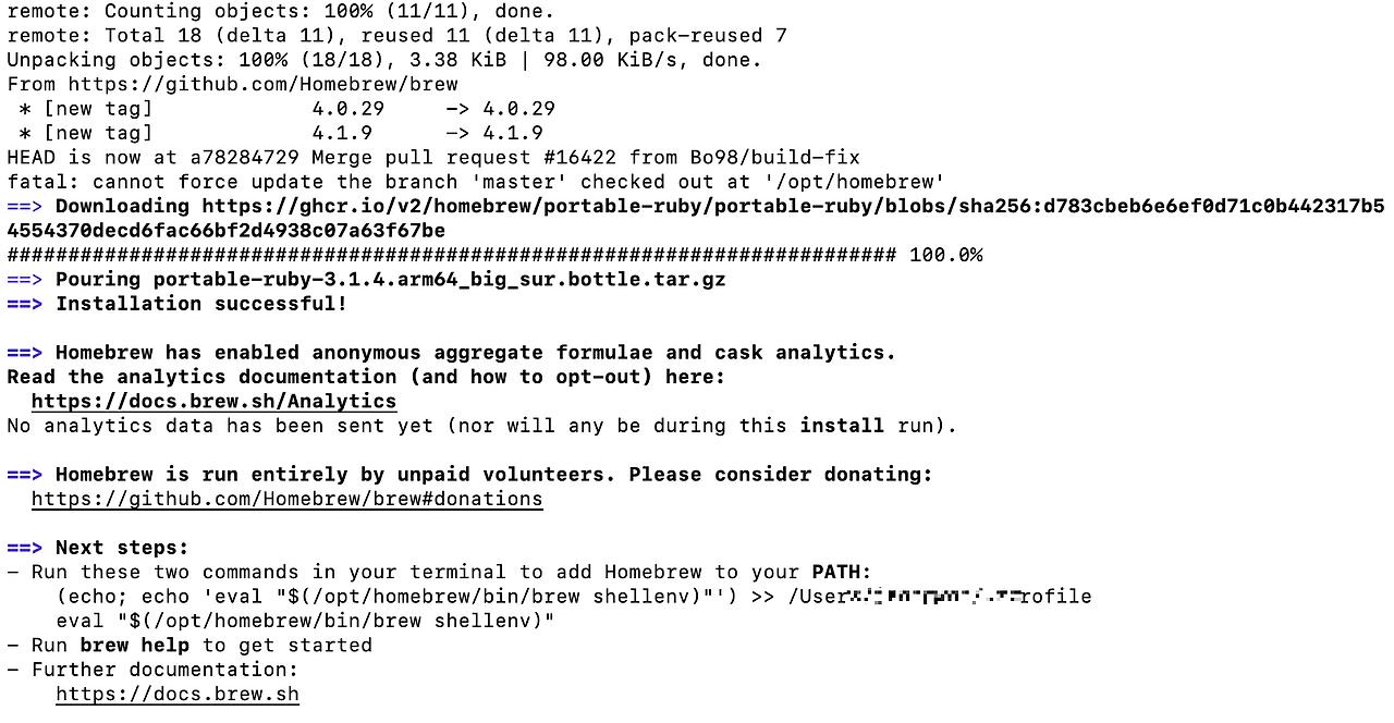 Macos homebrew 
