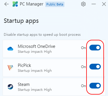 윈도우 최적화 프로그램 Microsoft PC Manager 다운로드 및 사용법 18 ywAAAAAAQABAAACAUwAOw==