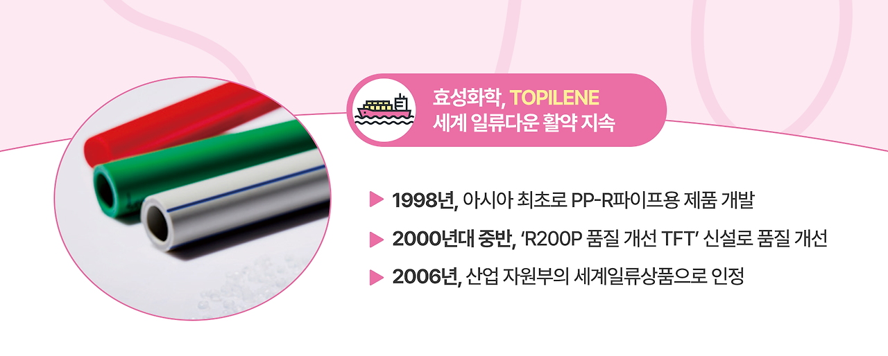 최초와 최고를 넘어 성장을 이어가는 효성
