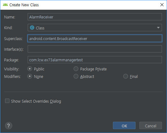 pending intent android studio