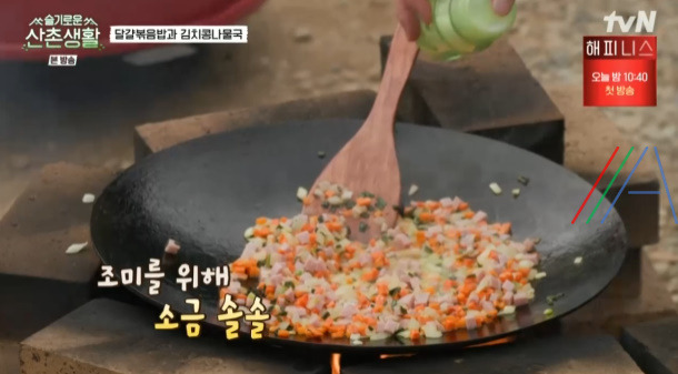 슬기로운 산촌생활 달걀볶음밥 만들기 레시피 13 ywAAAAAAQABAAACAUwAOw==