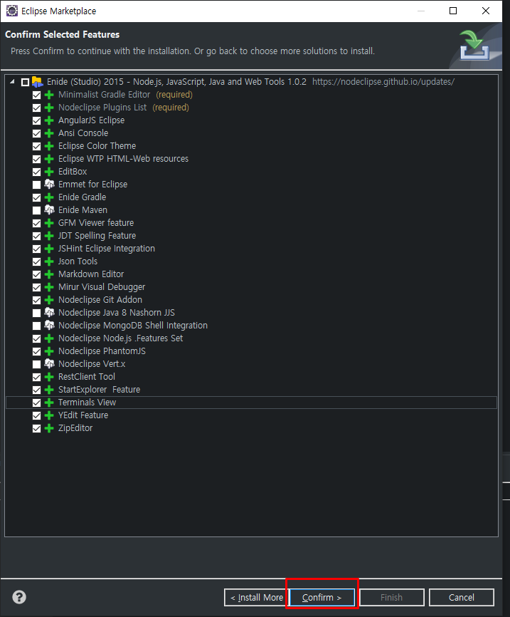 quick node hellow world code