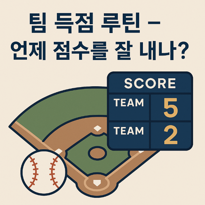 팀 득점 루틴 대표 이미지
