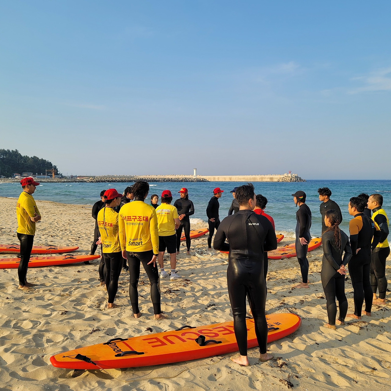 양양군, 크루저요트·딩기요트·패들보드 체험, 랜드서핑 교육, 서핑강사 인증 교육
