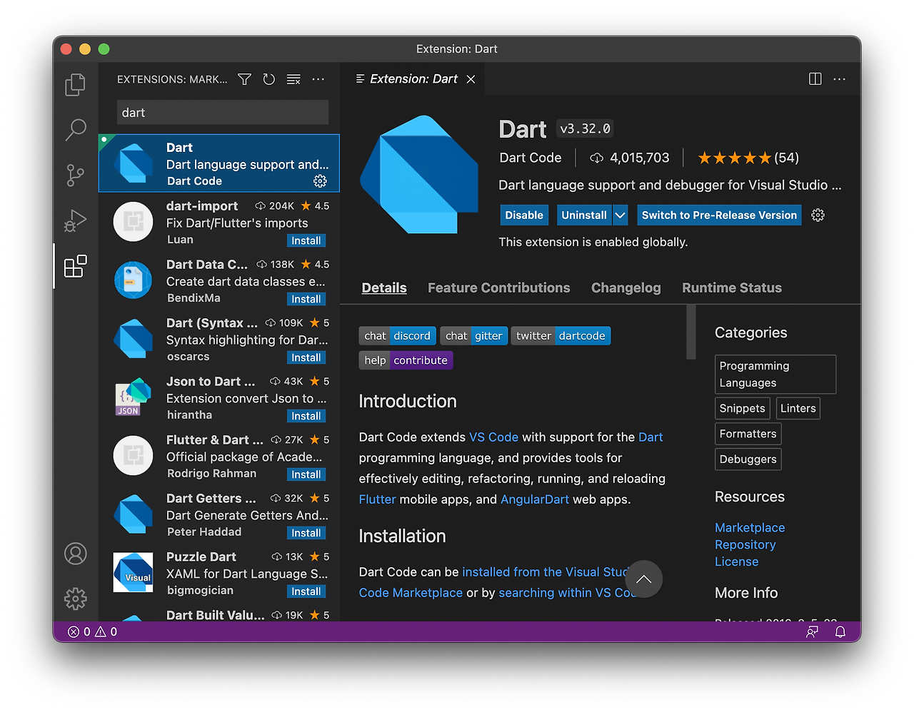  flutter install macos 