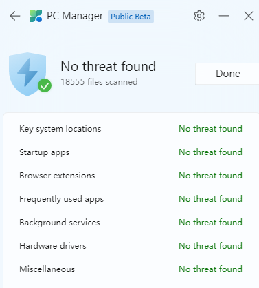 윈도우 최적화 프로그램 Microsoft PC Manager 다운로드 및 사용법 23 ywAAAAAAQABAAACAUwAOw==