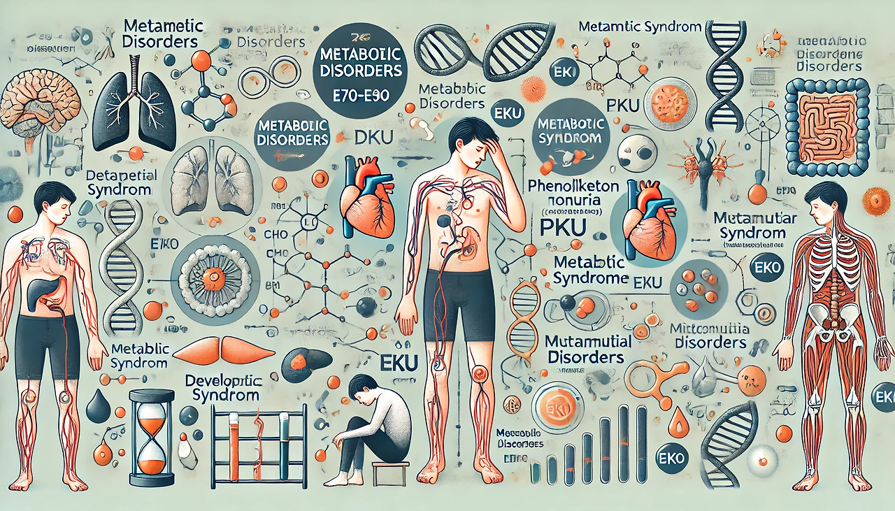 [E70-E90] 대사장애(E70-E90)
