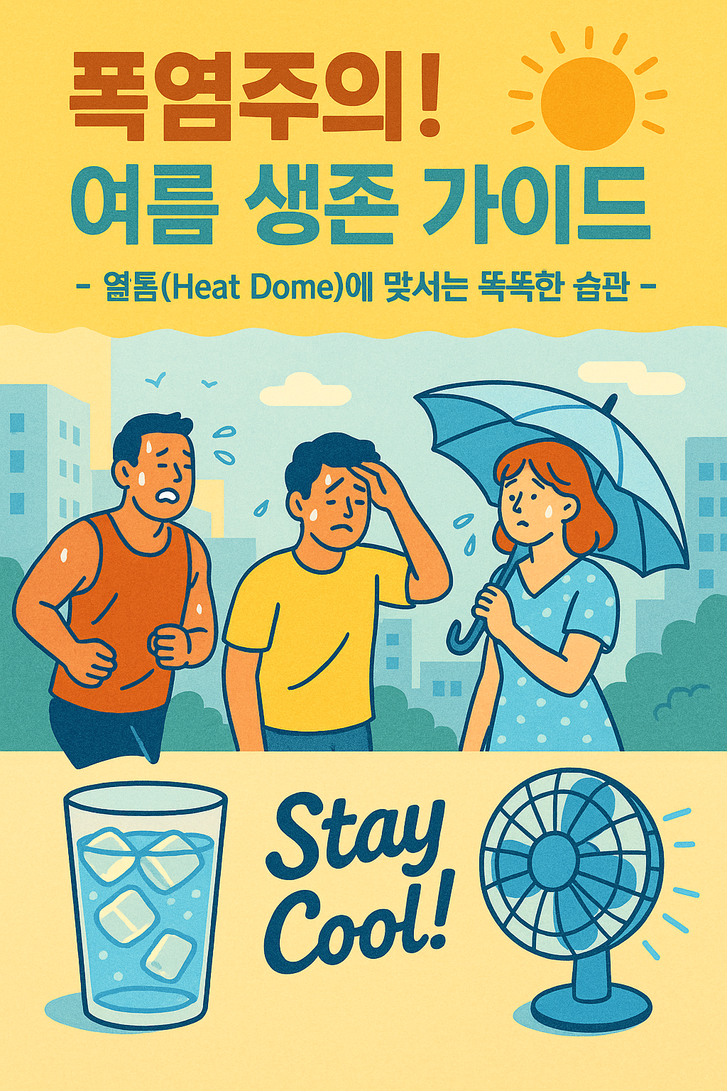 40도 열돔주의! 이 여름, 안 보면 손해인 생존 꿀팁 총정리