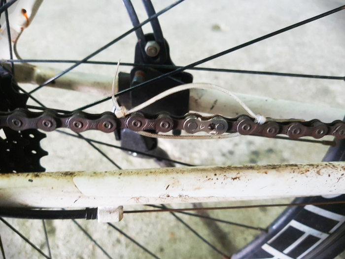 체인링크 자전거
