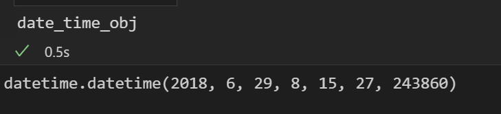 Python - 문자열(str)을 Datetime으로