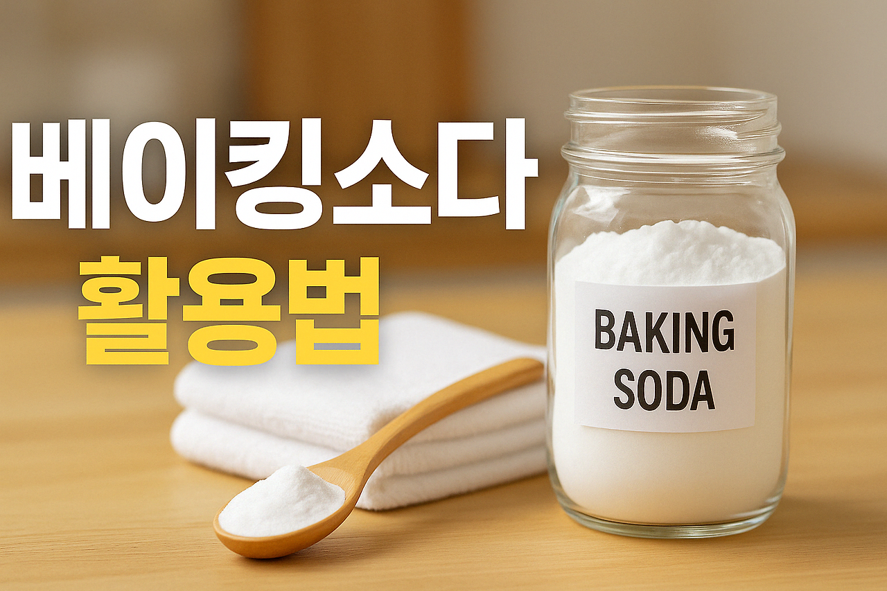 베이킹소다 활용법