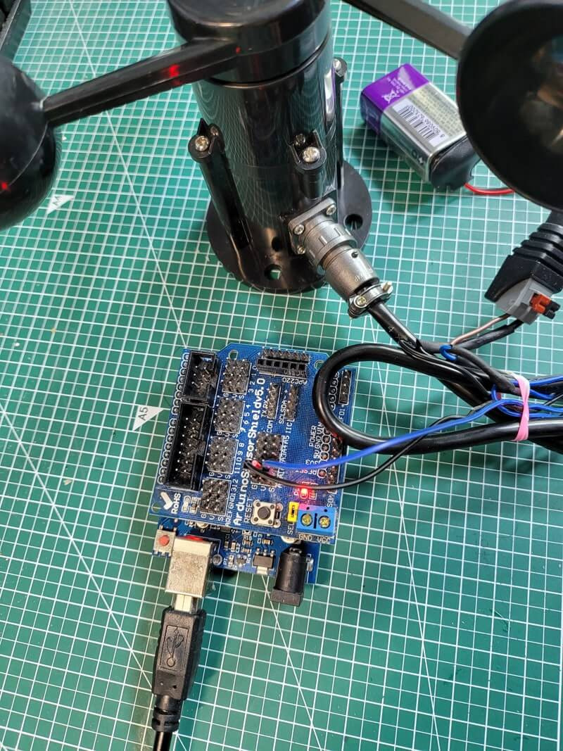 QS-FS01 Wind speed sensor [Arduino Sensors for Everyone]