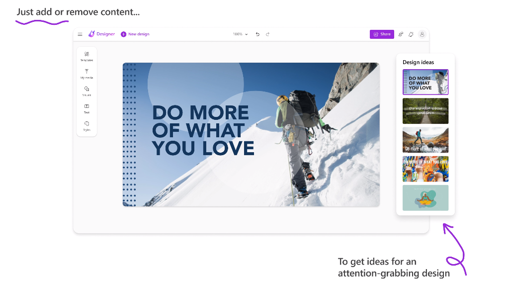 자동 디자인 생성으로 디자이너를 윈한 AI Tool | Microsoft Desinger 대기자 리스트 등록하기 3 ywAAAAAAQABAAACAUwAOw==