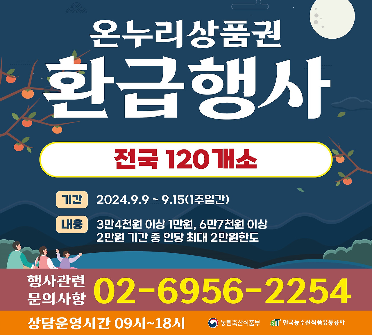 온누리 상품권 사용처, 재고확인 - 환급 행사 9월 24일까지