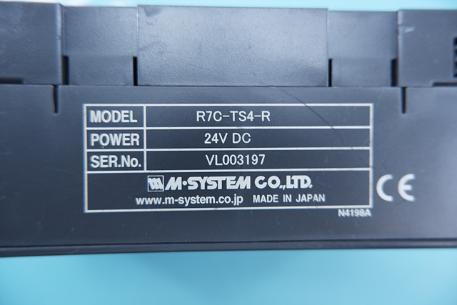 R7C-TS4-R [PLC] M-SYSTEM PLC R7C TS4 R ㈜엠이티 산업 자동화 장비 수리 판매 전문