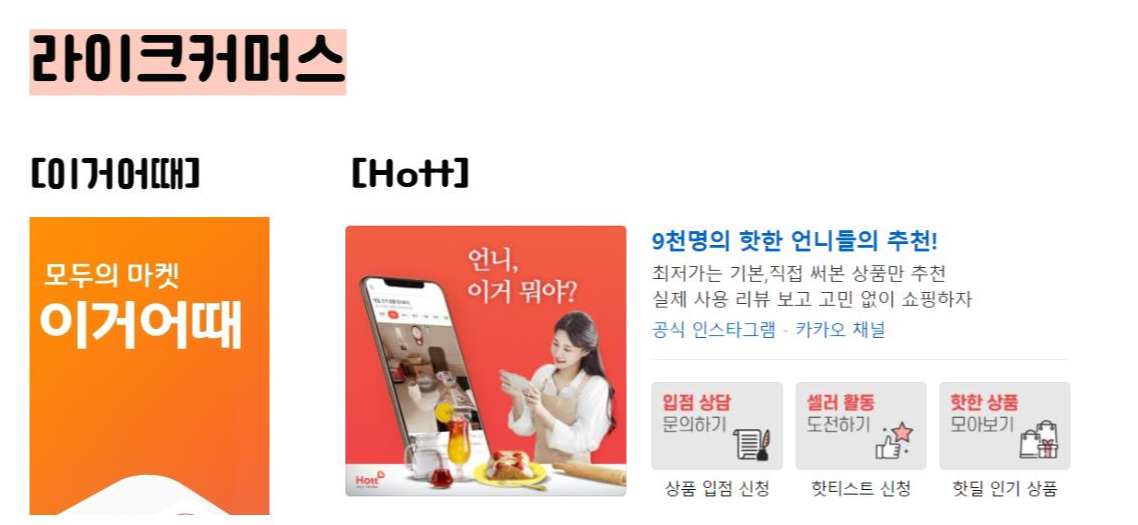 10대 소비트렌드 차세대 유통시장 라이크커머스와 MCN기업 2 라이크커머스-이거어때-Hott