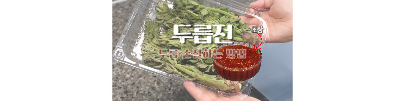 두릅 손질하는 방법, 두릅전 황금레시피 찍어 먹기 좋은 초장 만드는 방법 1 두릅 손질하는 방법-두릅전 황금레시피-초장