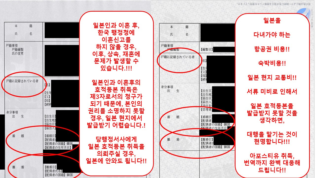 일본인과 이혼 후,필요한 일본 호적등본 취득 대행!!일본 호적 관계 증명서의 종류!!-일본인과 이혼 후, 한국에 이혼 신고를 ...