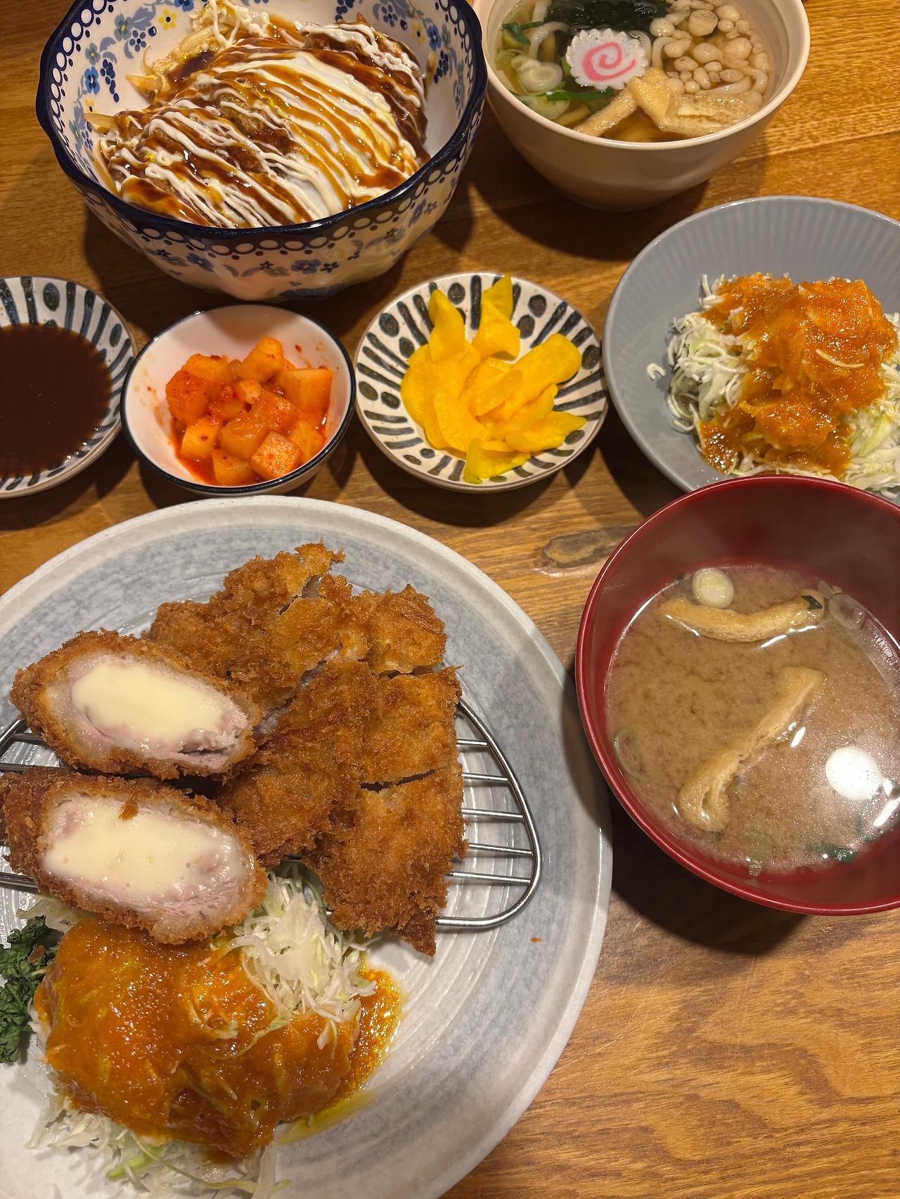 정식 구성 전체 샷