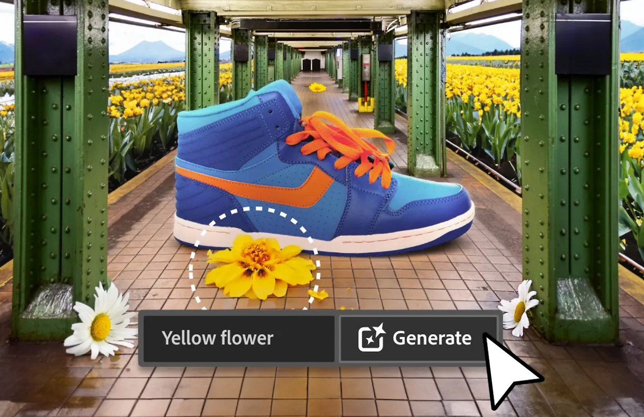 Adobe Photoshop 웹의 성능과 정확성을 간소화! 사용되는 Adobe Firefly기반 기능이 포함 1 ywAAAAAAQABAAACAUwAOw==