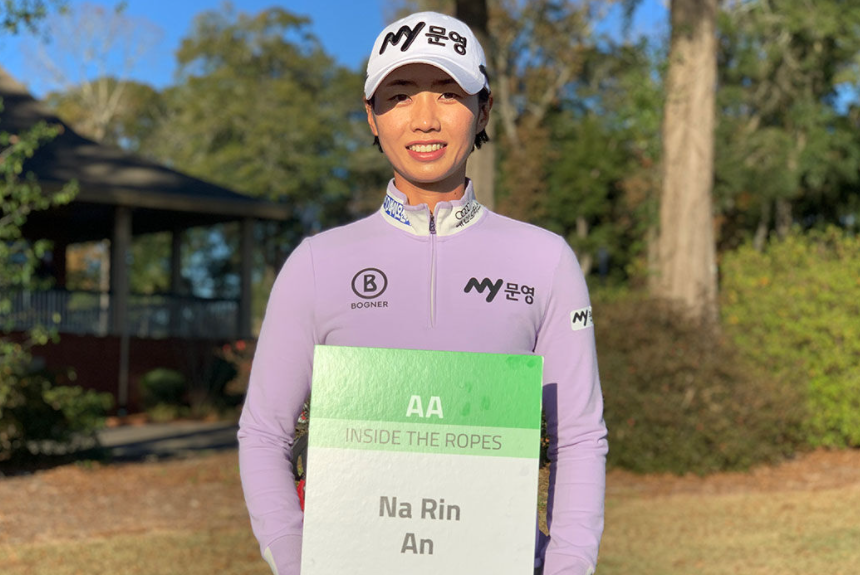안나린 LPGA 수석 진출(여자골프 세계랭킹 61위) 4 안나린