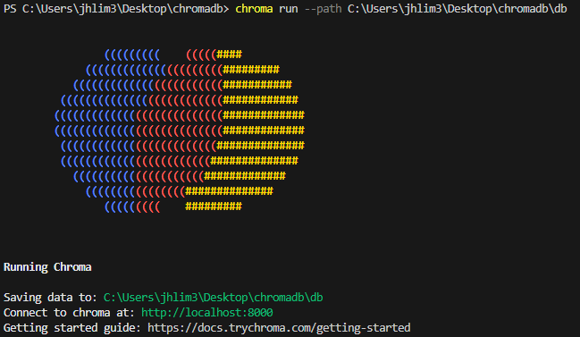 [VectorDB] Chroma DB를 설치해보자.