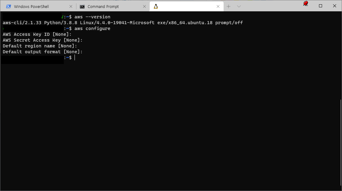 aws aws cli 