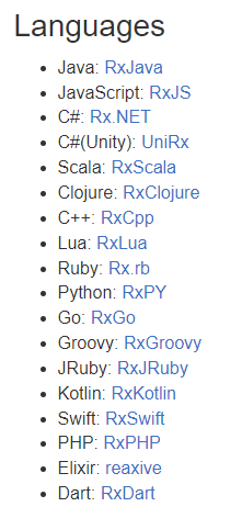 ReactiveX 공부 시작