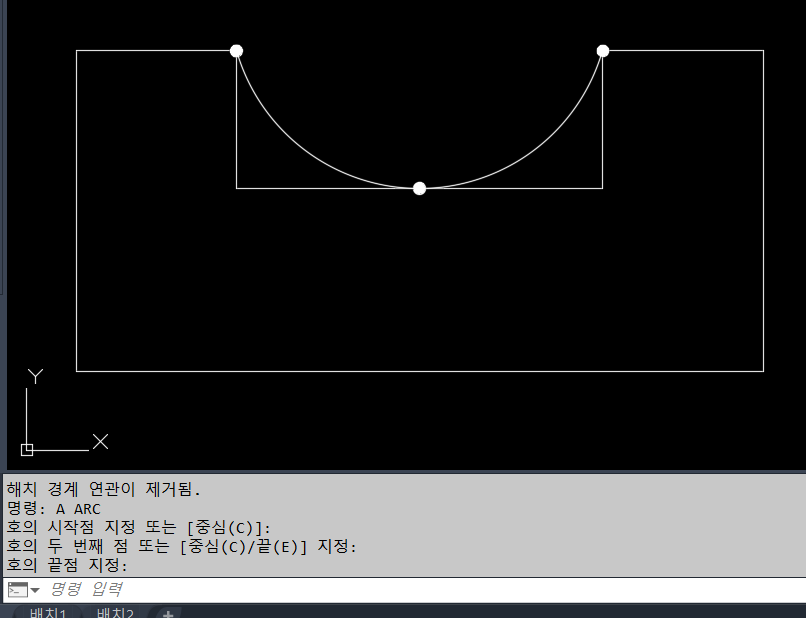 Auto Cad(오토캐드) 명령어 사용법 - Circle(원 그리기), Arc (호 그리기)