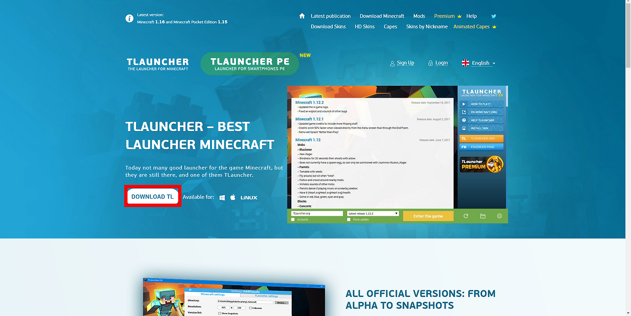 tlauncher mobile android